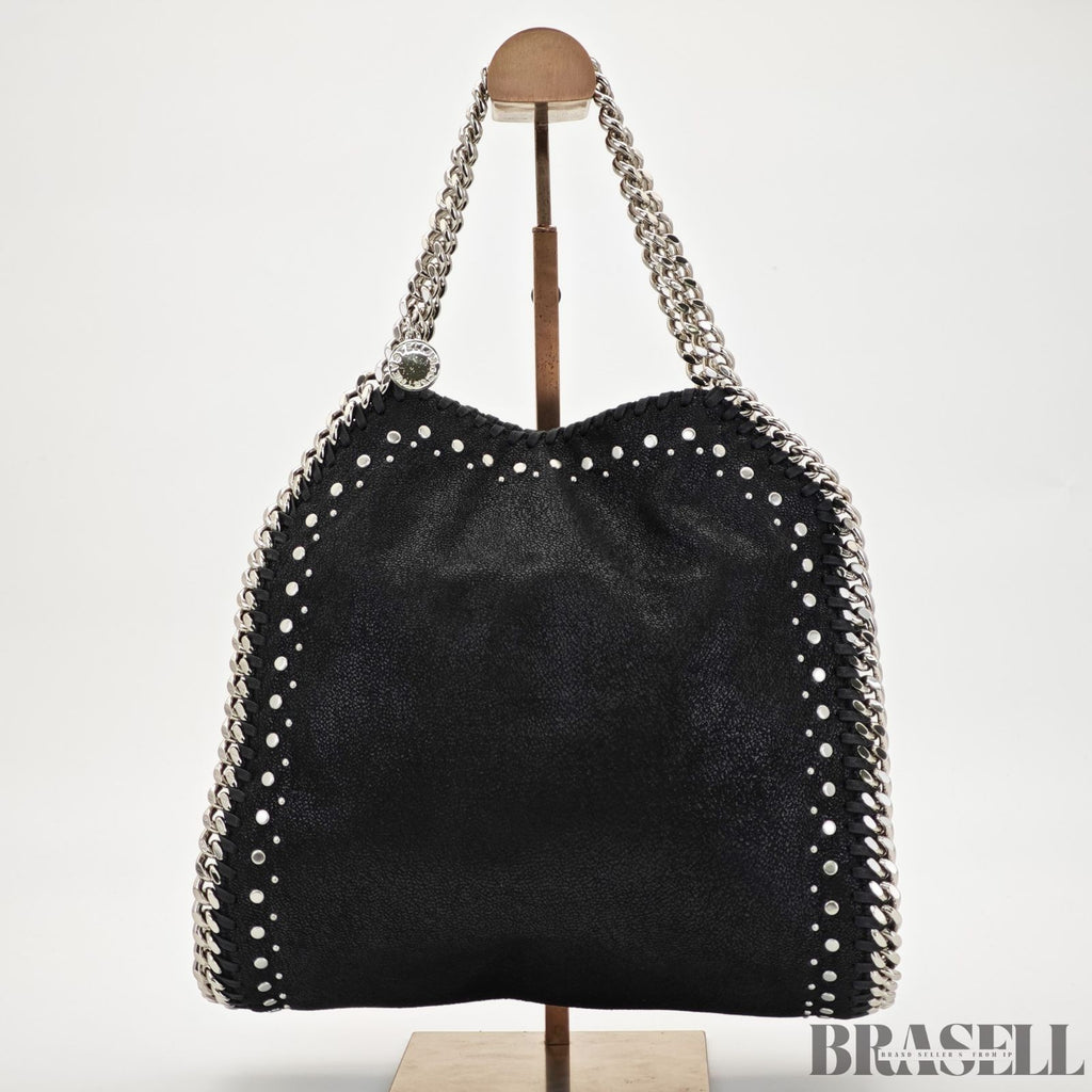 Stella McCartney Shoulder Bag/Handbag 2-Way Studs Black Women's