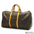 Louis Vuitton Keepall 50 M41426 Handbag Boston Bag Large Capacity Travel Brown