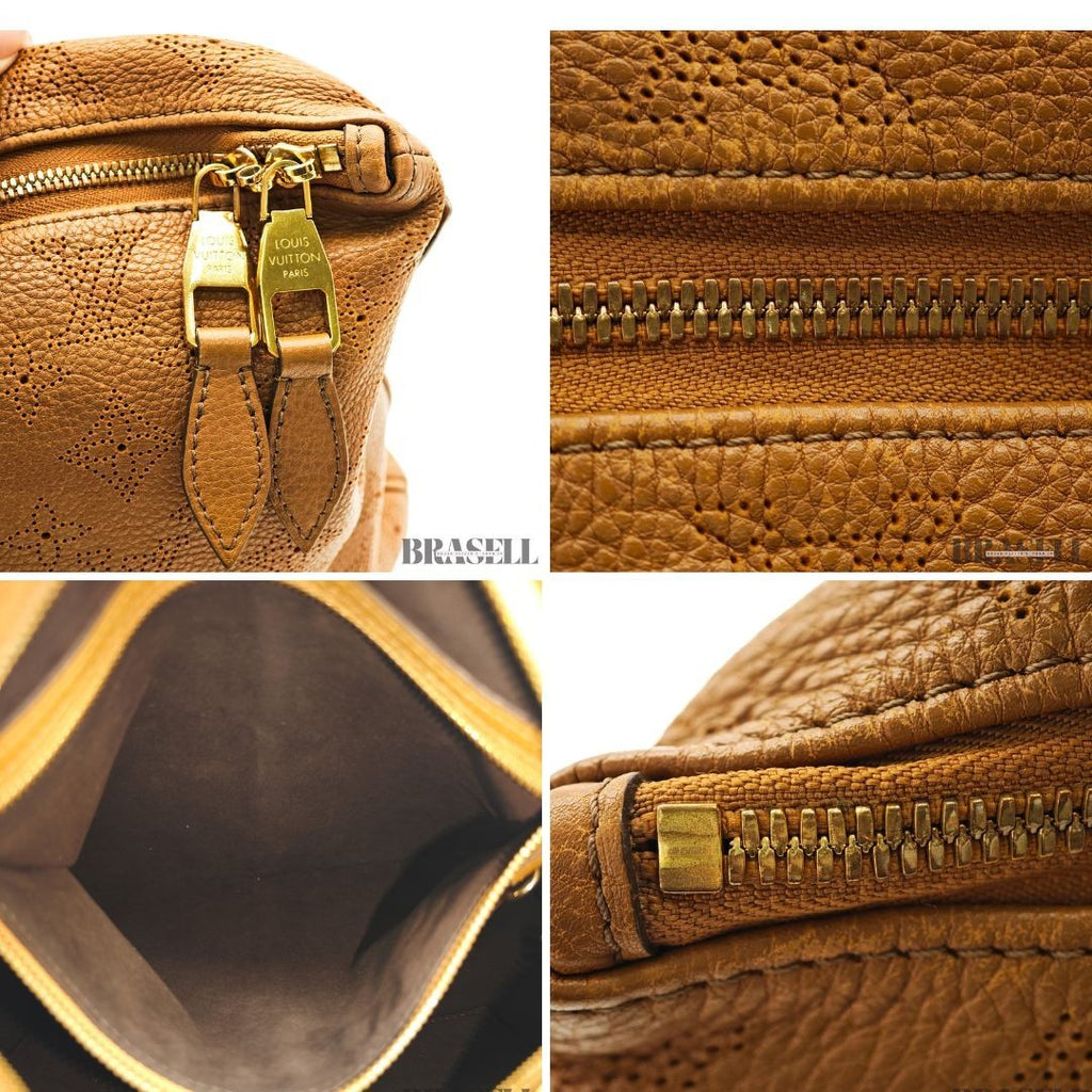Louis Vuitton Serena PM M94212 Mahina Caramel 2Way Handbag Shoulder Bag