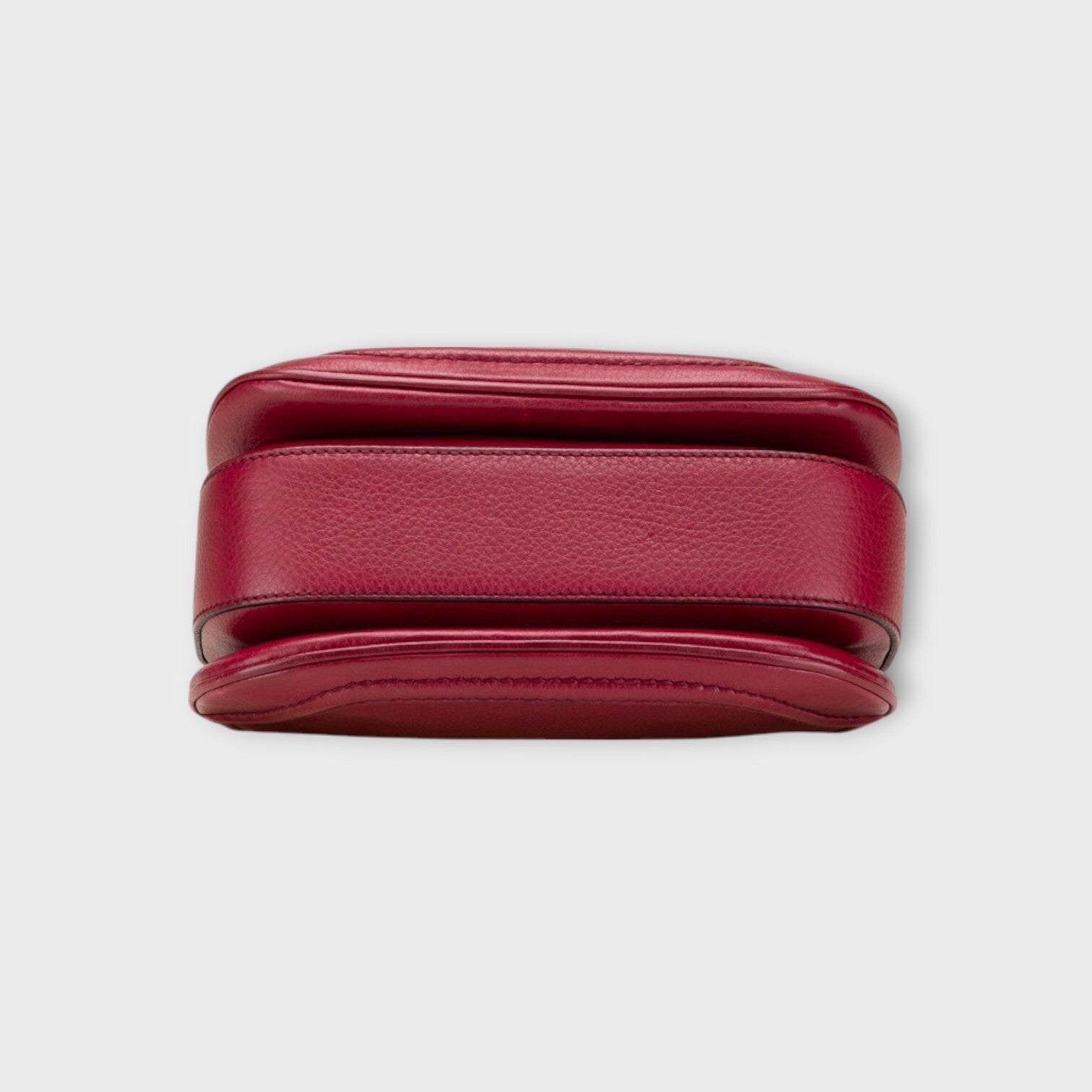 GUCCI New Bamboo Handbag Shoulder Bag 2WAY 256805 Bordeaux Leather【B】