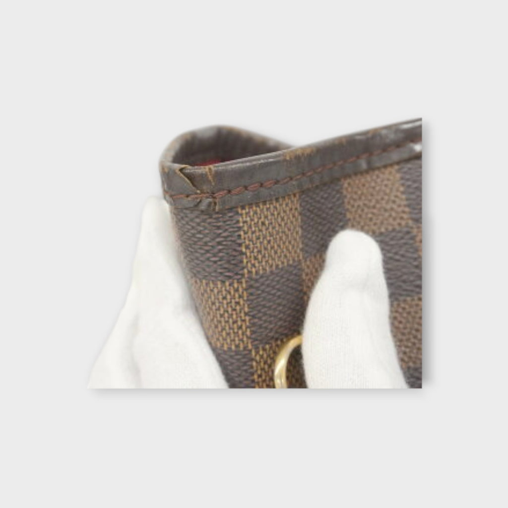 Louis Vuitton Tote Bag Damier Neverfull MM N40599 Ebene Ladies【B】