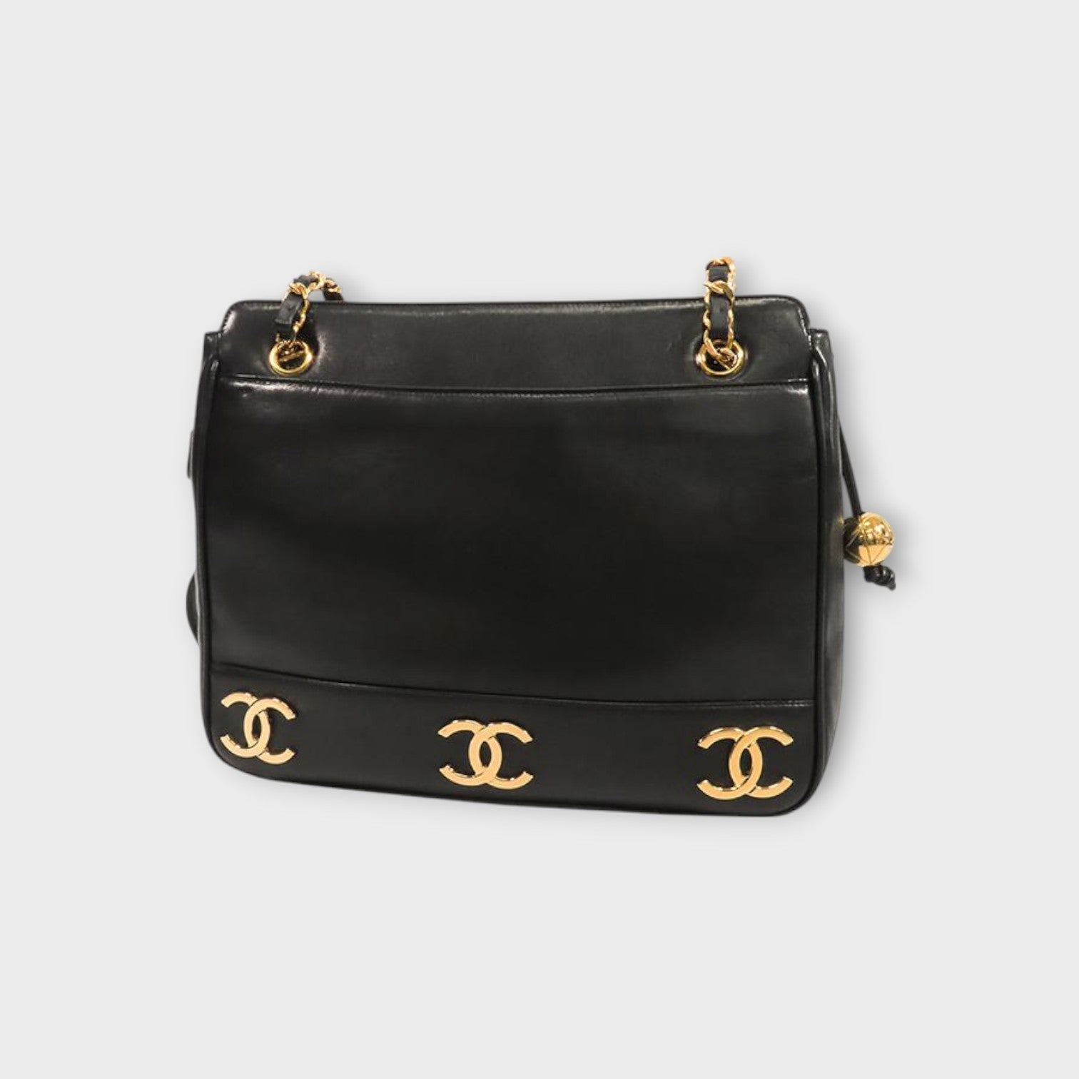 Chanel Triple Coco Chain Tote Bag【B】