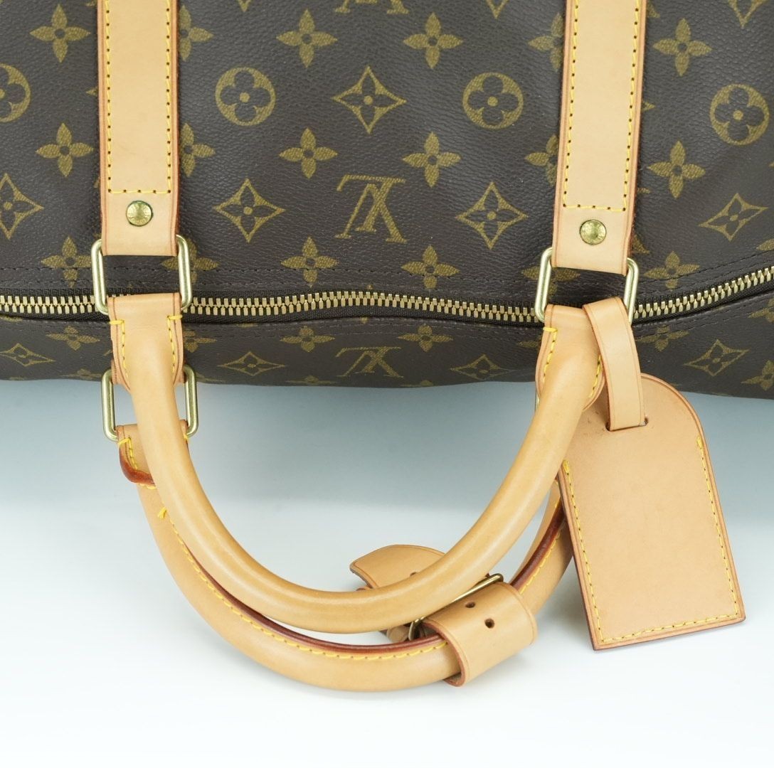 LOUIS VUITTON Keepall 60 M41422 Boston Bag Travel Large Capacity Brown