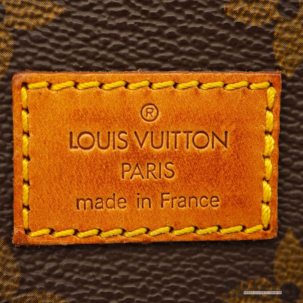 Louis Vuitton Saumur 30 M42256 Shoulder Bag Monogram Canvas Leather Brown