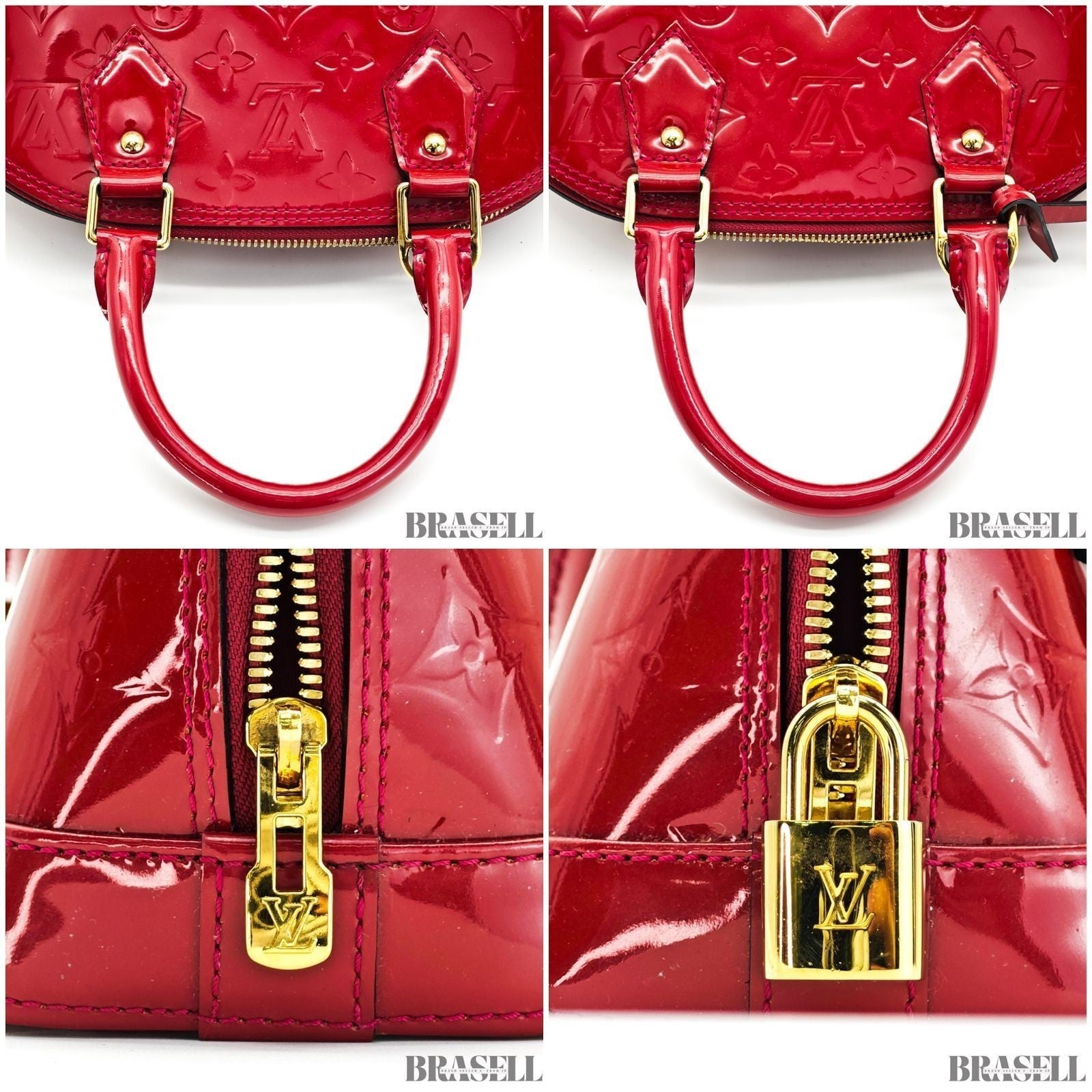 Borsa a mano Louis Vuitton Alma BB M91171 borsa a tracolla 2 vie rosa donna...