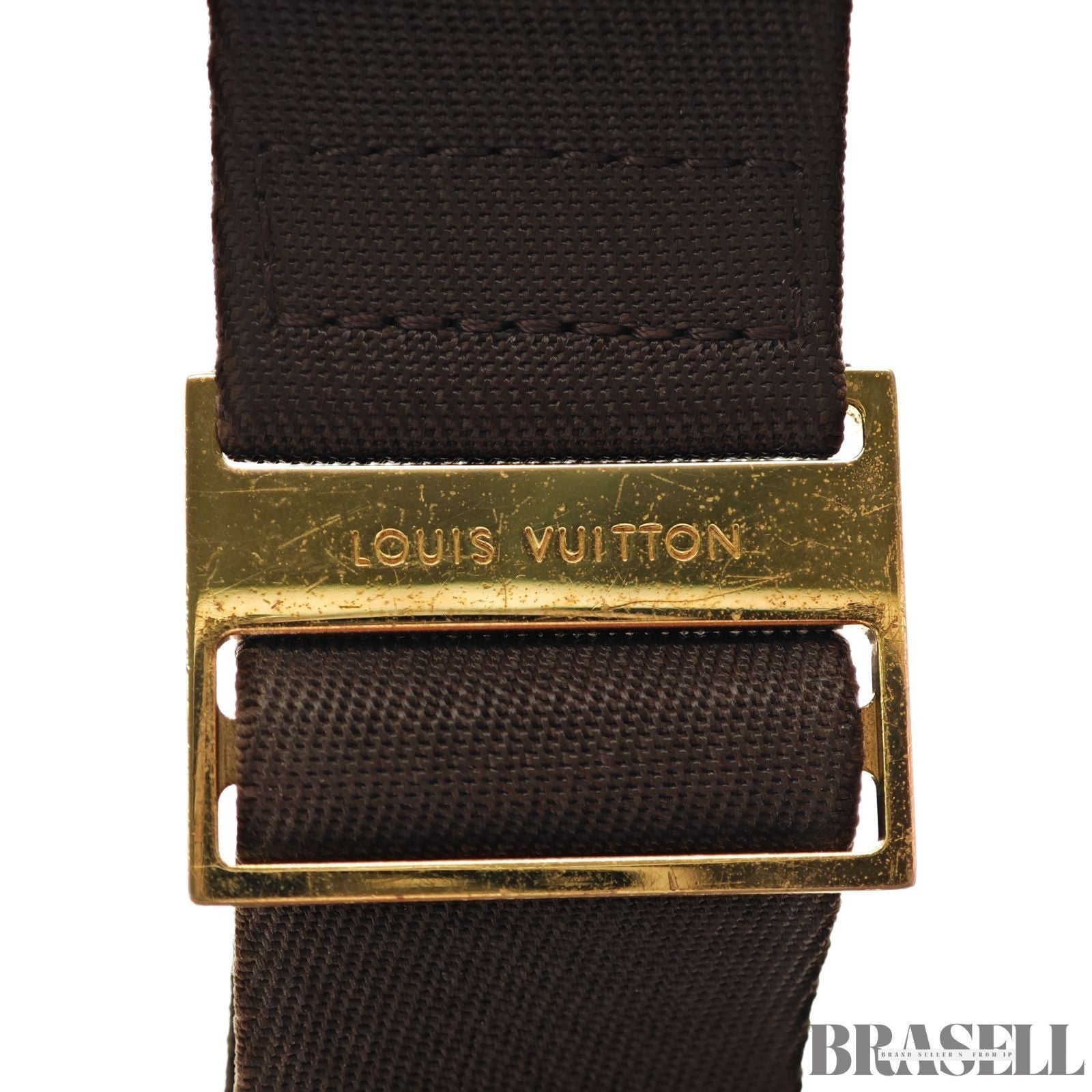 LOUIS VUITTON Geronimos N51994 Damier Ebene Sling Shoulder Waist Bag Unisex