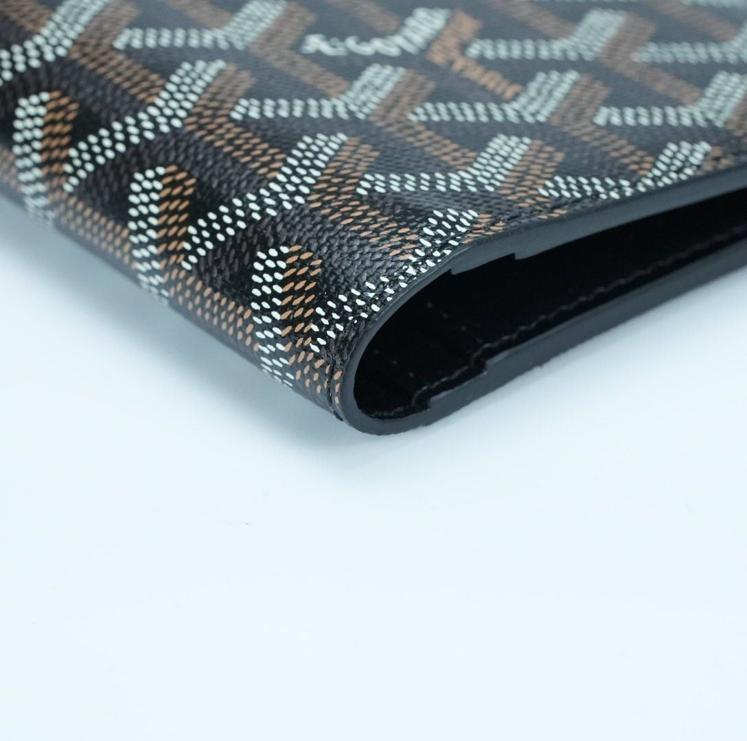 GOYARD Portefeuille ST. Roch 2 Herringbone Wallet with Bill Compartment