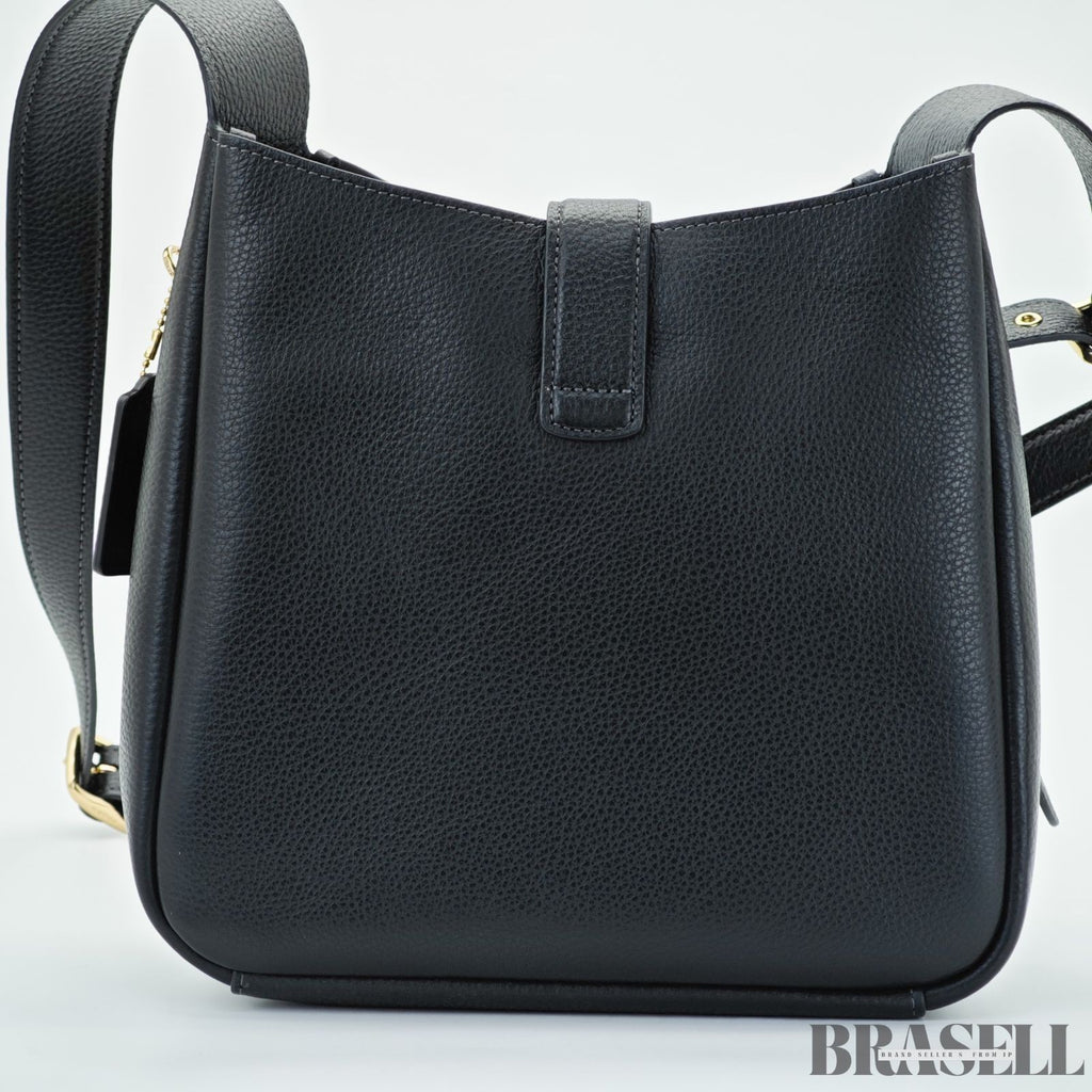 COACH Hadley Convertible Crossbody Bag CW002 IMBLK Bucket Bag Shoulder Bag Black