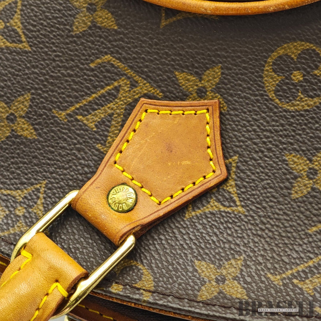 Louis Vuitton Ellipse PM M51127 Monogram Canvas Handbag Brown Woman