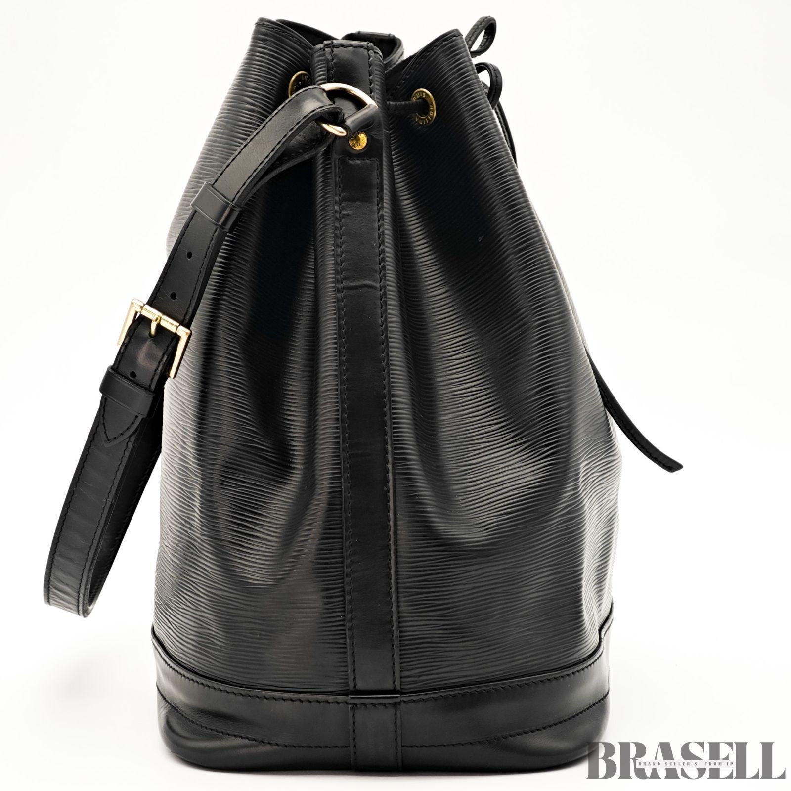 Louis Vuitton Epi Noé Noir M59002 One Shoulder Bag Handbag Drawstring Black