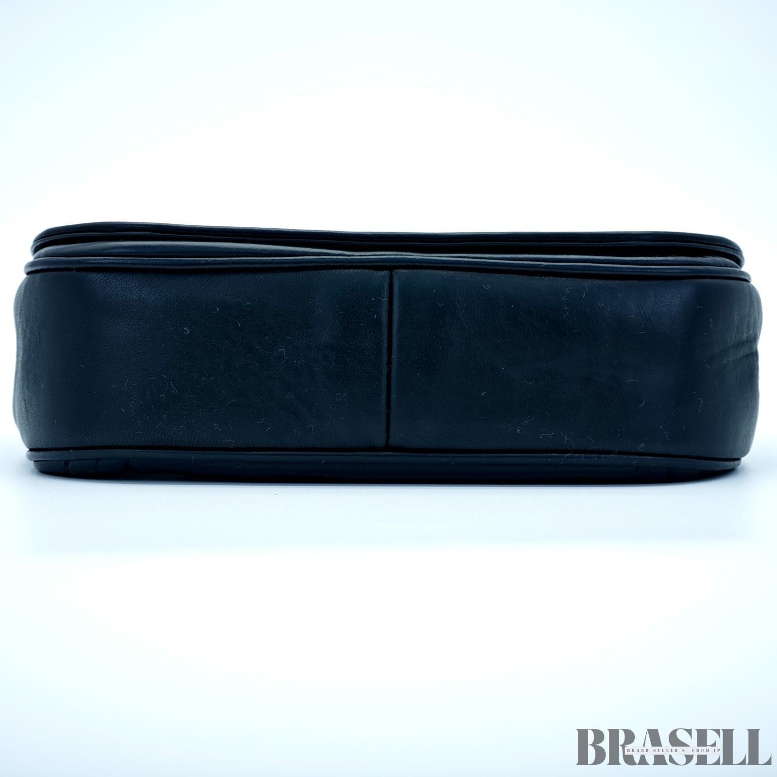 Chanel Chain Shoulder Diana Lambskin Shoulder Bag Flap Compact Black Women