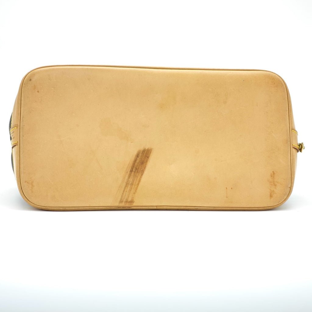 LOUIS VUITTON Monogram Alma M51130 Bag Brown Women's