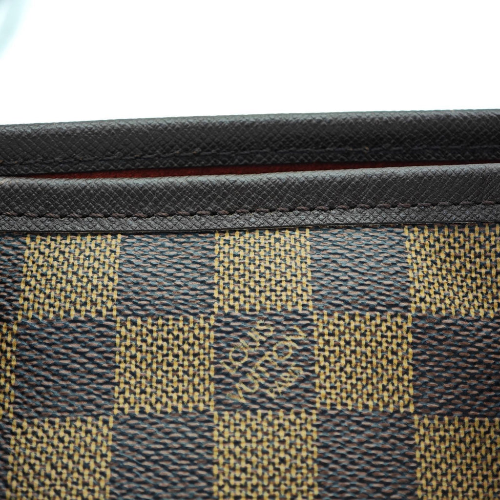 LOUIS VUITTON Damier Male Bucket Bag N42240 Tote Bag Bucket Bag Brown Women's