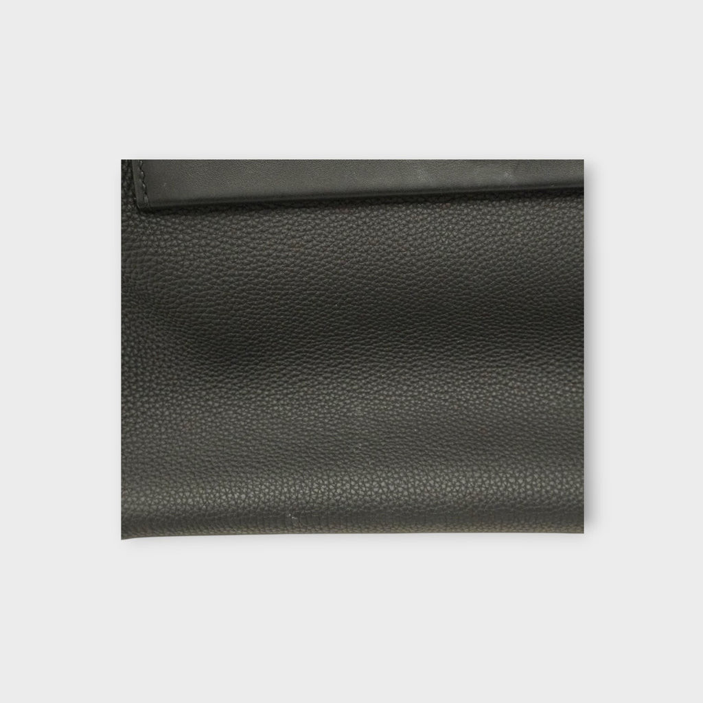 Hermès Handbag Vingt Quatre 29 Togo Black Gold Hardware Y Stamp 【A】