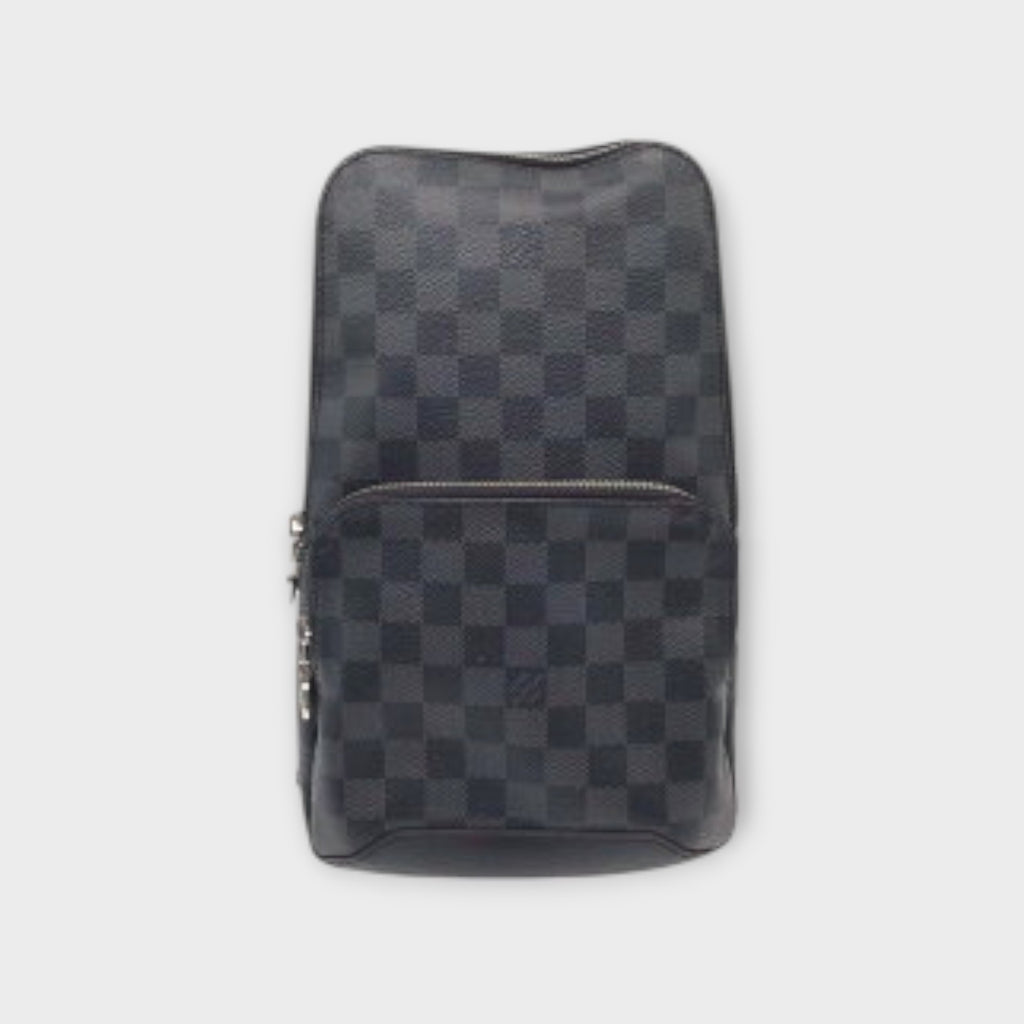 Louis Vuitton N41719 Damier Graphite Avenue Sling Bag Body Bag【A】