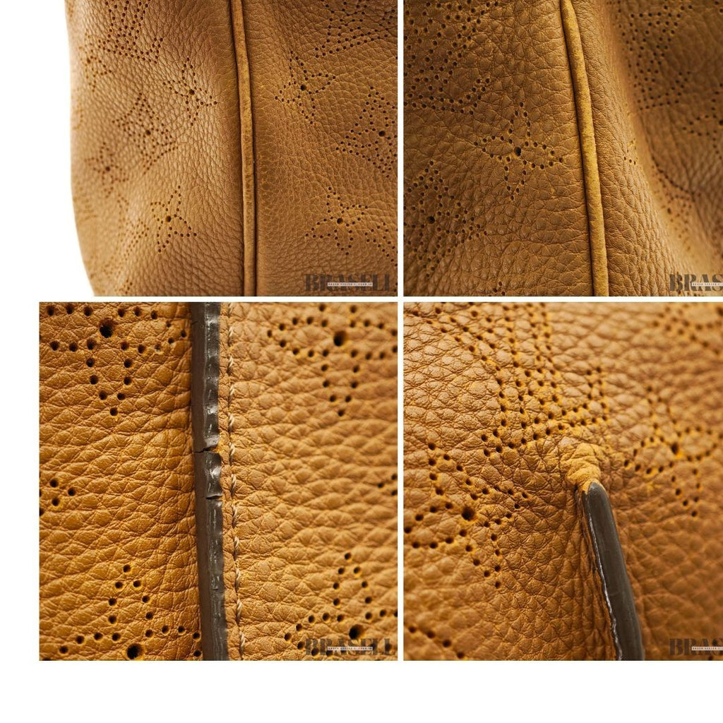Louis Vuitton Serena PM M94212 Mahina Caramel 2Way Handbag Shoulder Bag