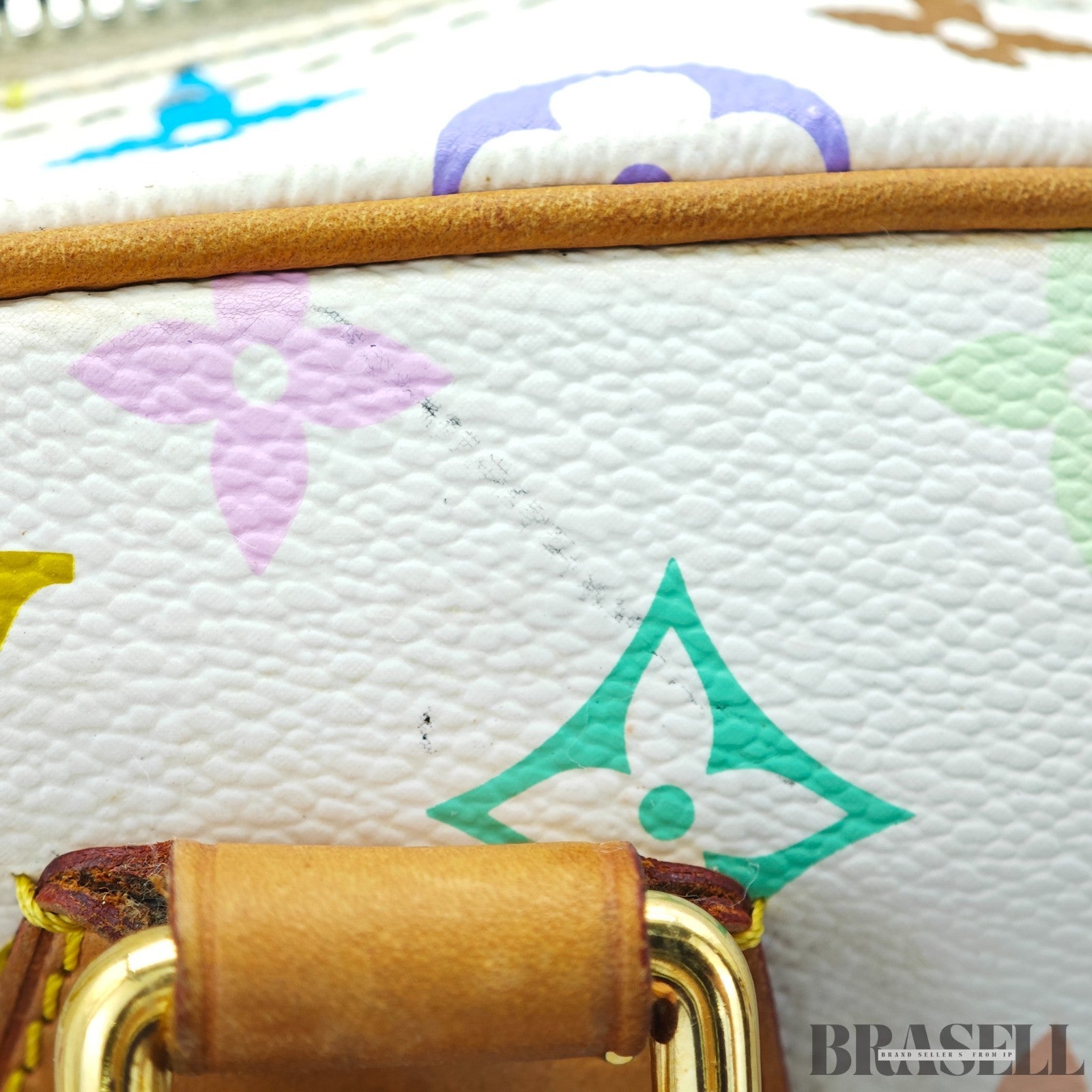 LOUIS VUITTON Trouville Bag M92663 Monogram Handbag Multicolore Blanc