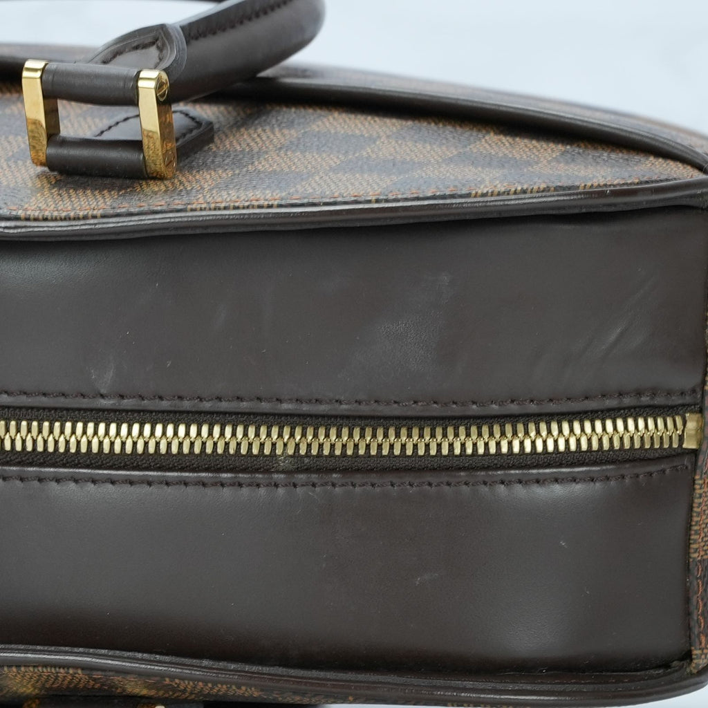 LOUIS VUITTON Damier Saria Horizontal N51282 Handbag Brown Shoulder Bag