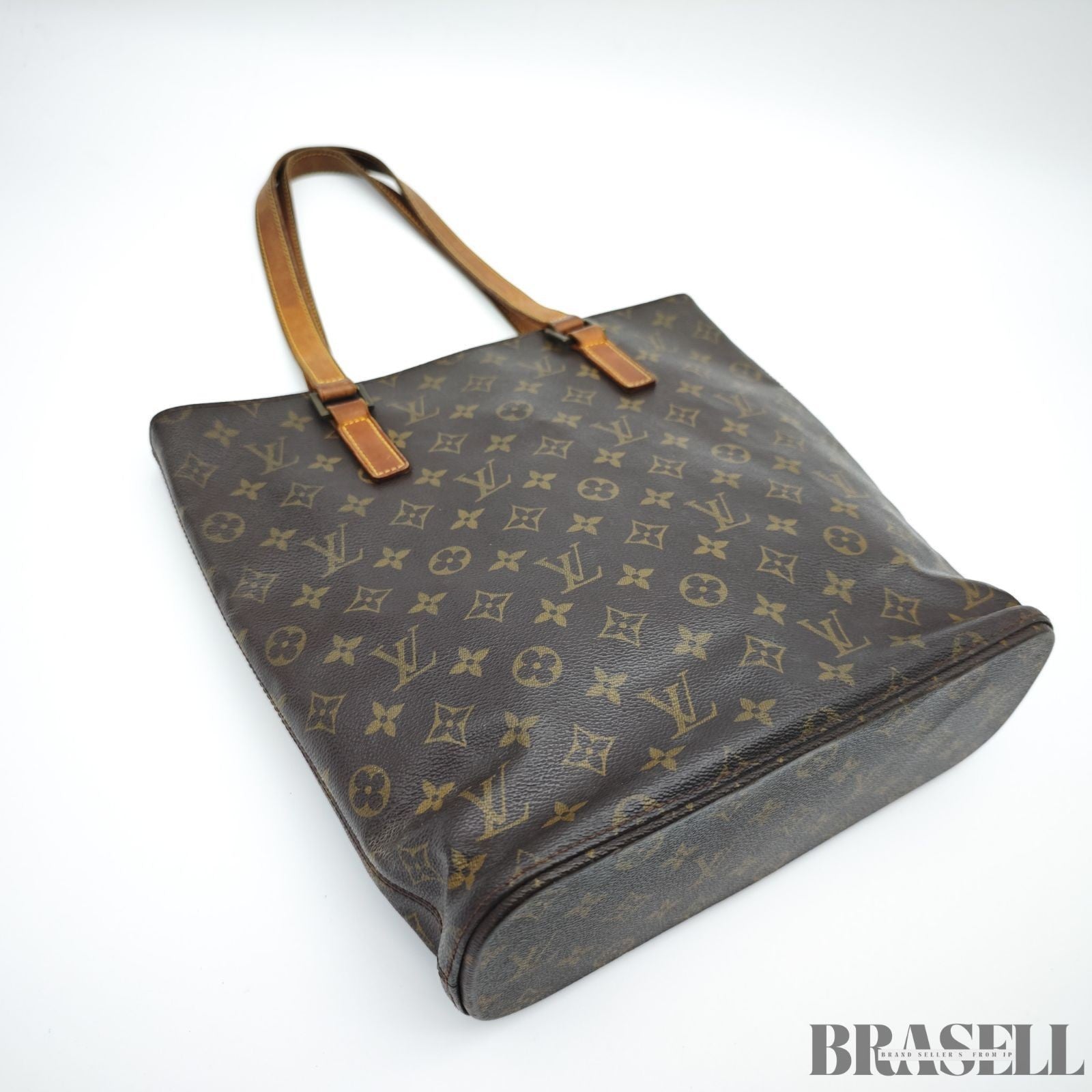 Louis Vuitton Vavin GM M51170 Monogram Canvas Leather Brown Tote Bag Medium