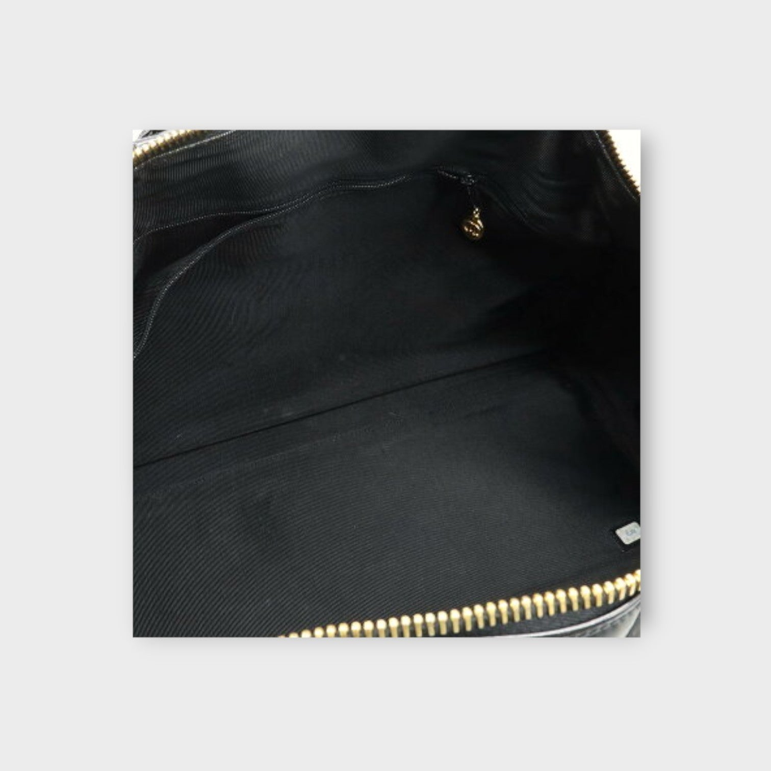 Chanel Coco Mark Boston Bag Black Travel Bag【B】