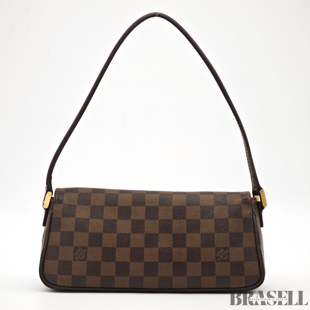 Louis Vuitton Damier Recoleta Handbag One Shoulder Bag Brown Women N51299