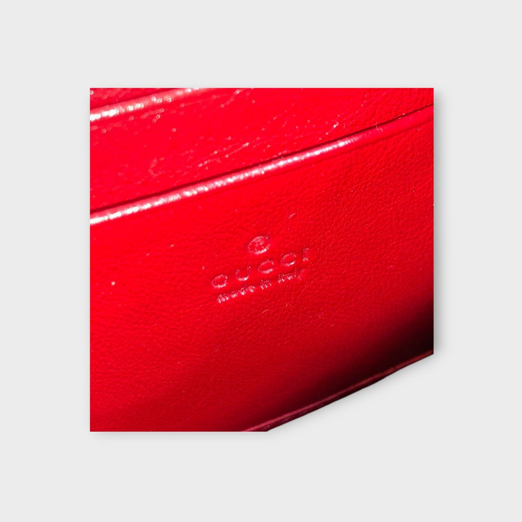 GUCCI Dionysus Tweed Chain Shoulder Wallet