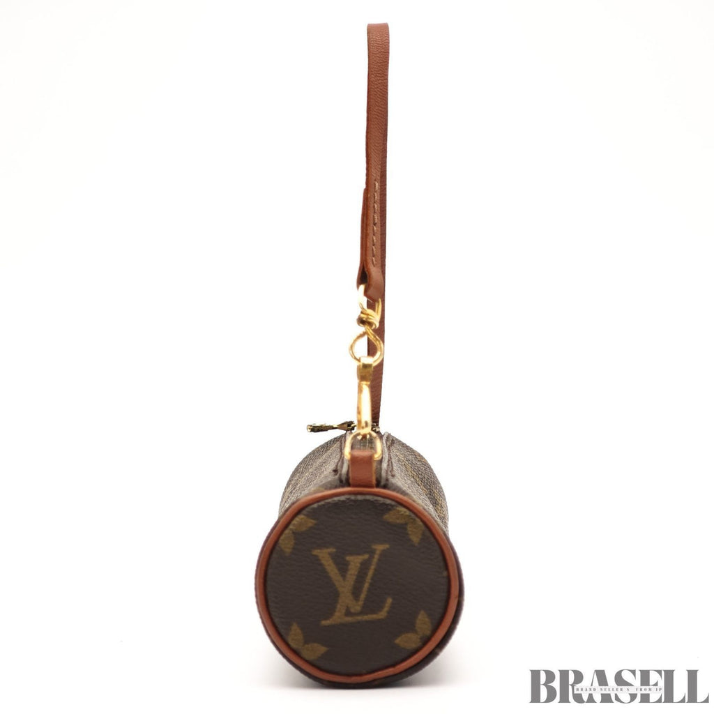 LOUIS VUITTON Monogram Papillon 30 M51385 HandBag Mini Boston Bag Brown France