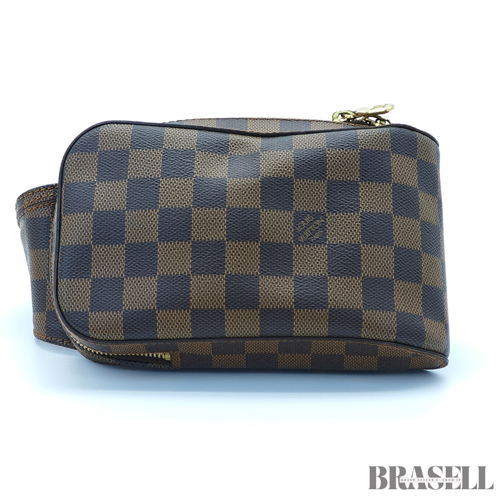 LOUIS VUITTON Geronimos N51994 Crossbody Bag Damier Ebene Brown