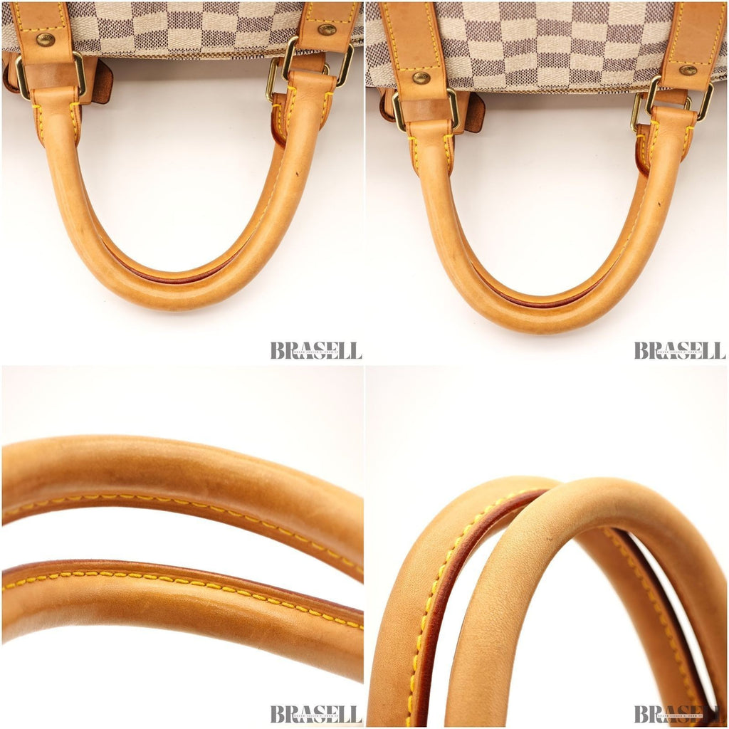 LOUIS VUITTON Keepall Bandouliere 55  Damier Azur N41429 Boston Bag