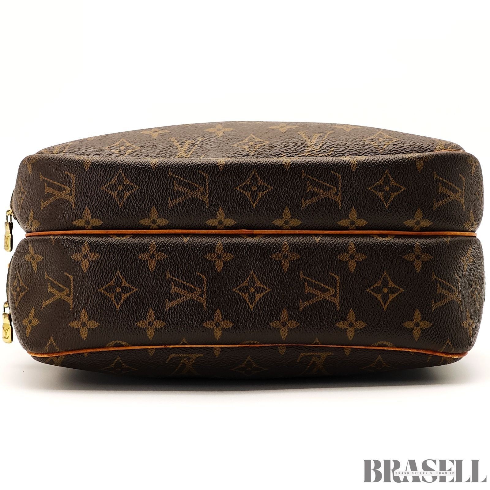 Louis Vuitton Monogram Reporter PM M45254 Shoulder Bag Horizontal Brown