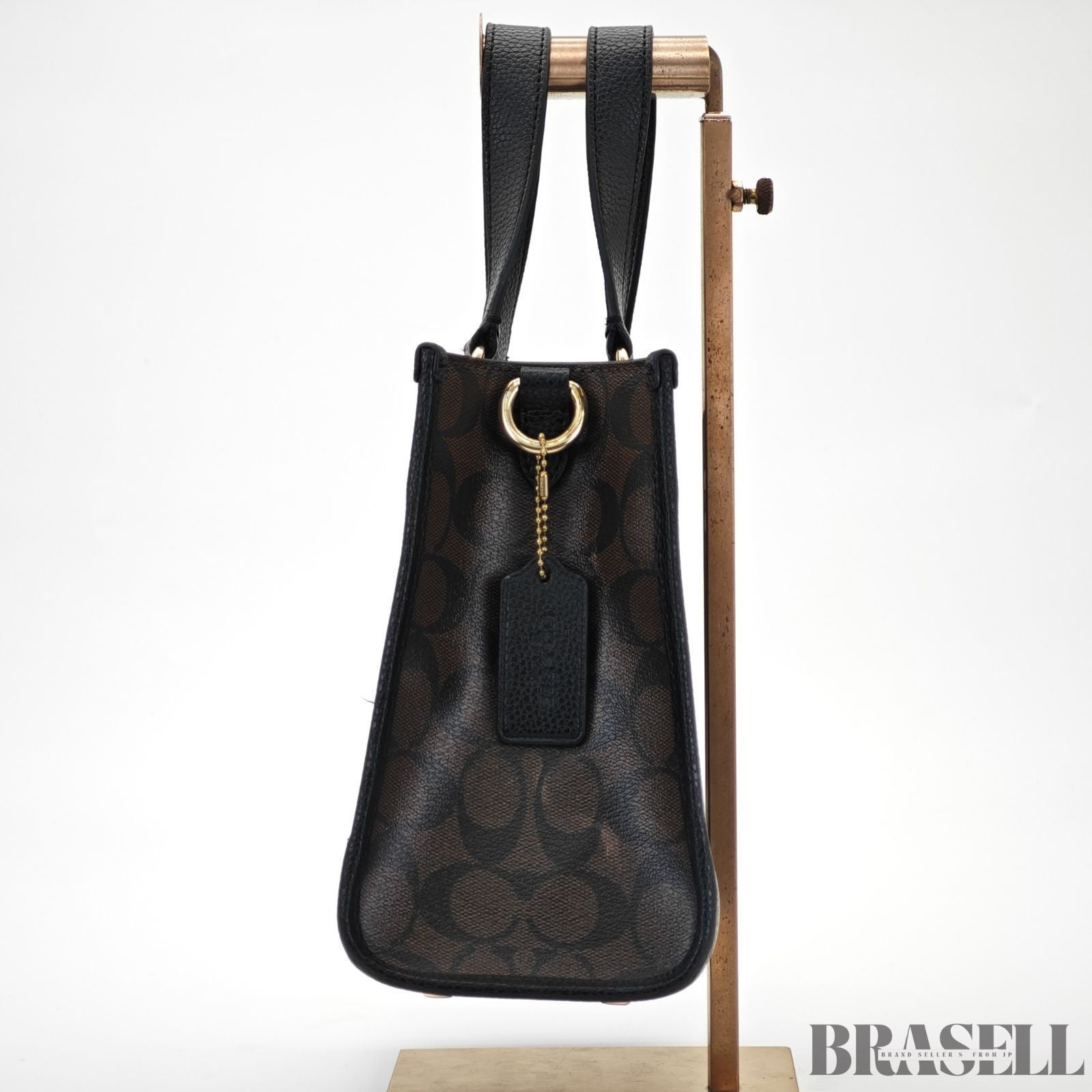 COACH Willow Tote CR677 Bag Blue Handbag for Women's