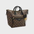 Louis Vuitton Monogram Tournelle PM M44027 2Way Handbag Brown Black 【S】