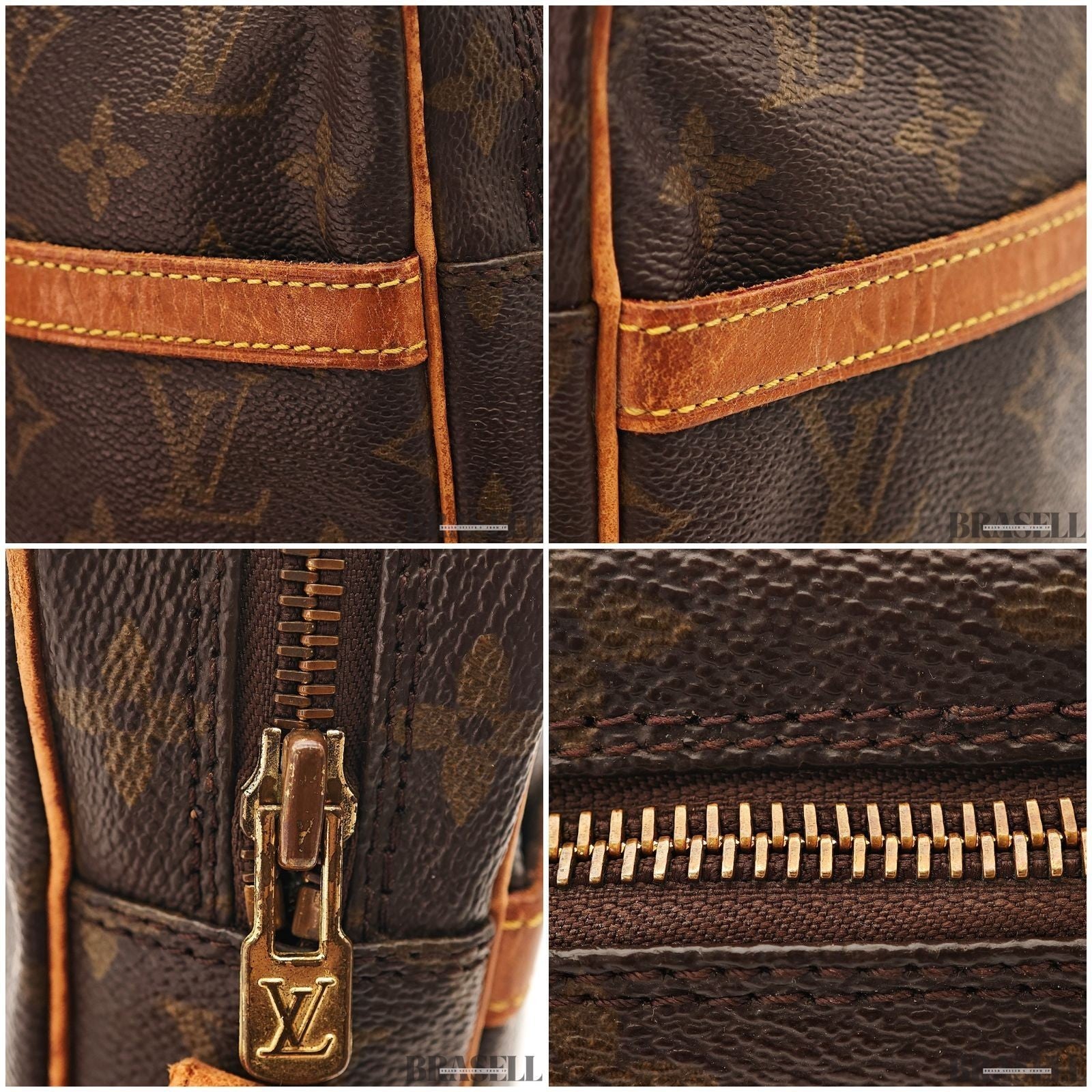 Louis Vuitton Monogram Amazon M45236 Shoulder Bag Travel Small Brown