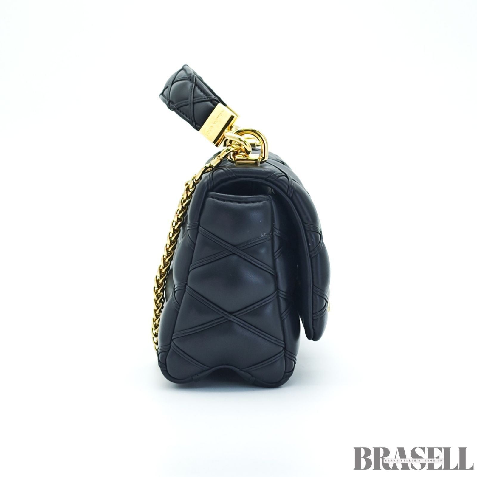 Louis Vuitton Maltage Pattern GO-14 PM M12004 2Way Handbag Chain Black
