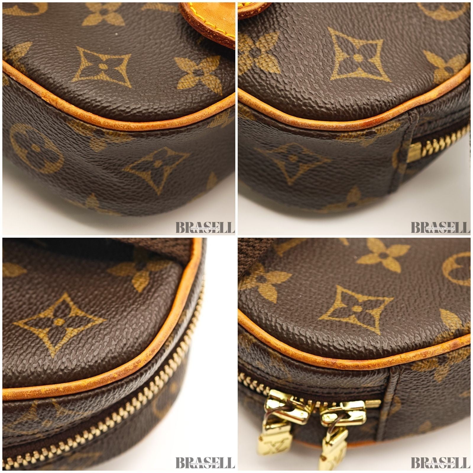 LOUIS VUITTON Pochette Gange M51870 Monogram Waist Body Bag Unisex