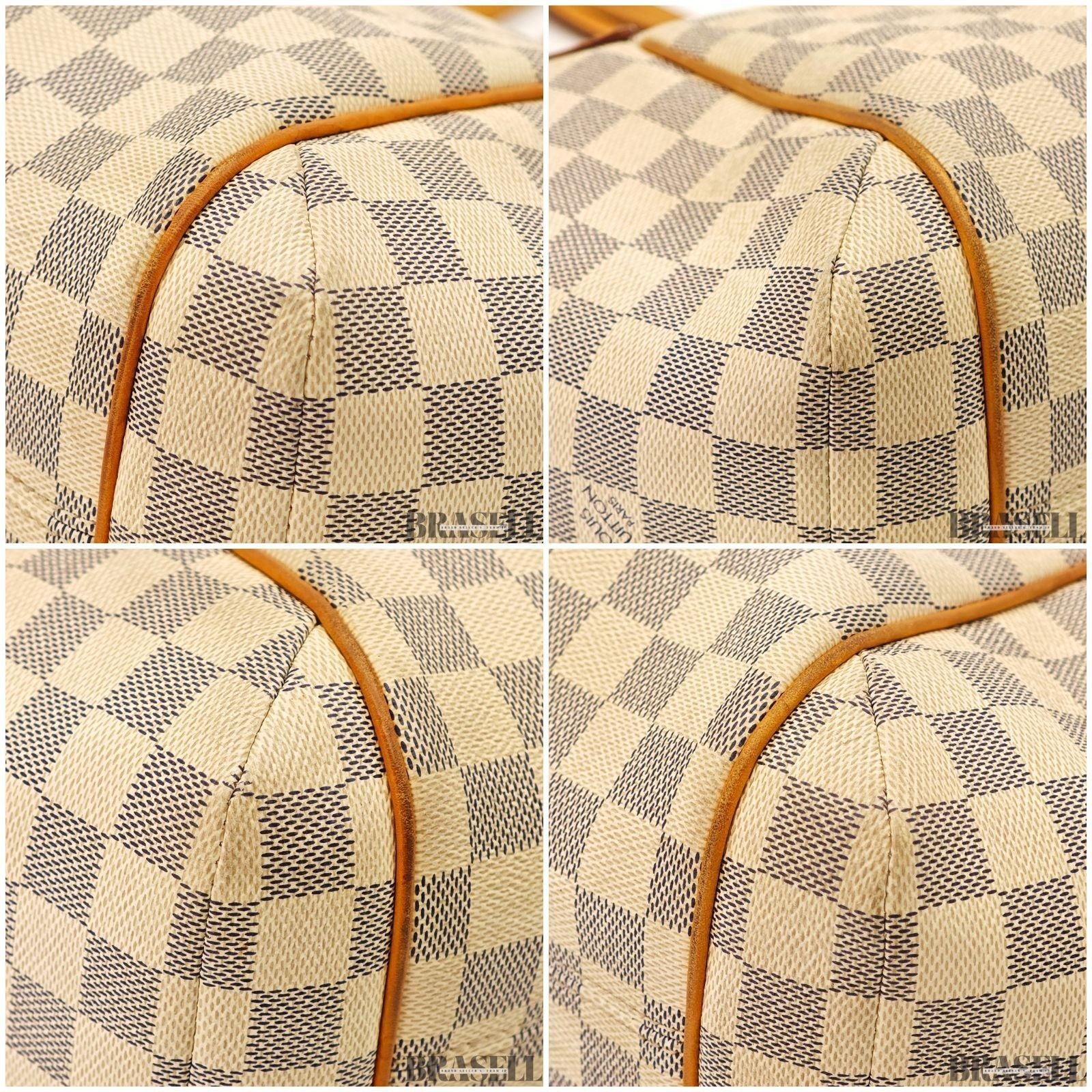 Louis Vuitton Totally MM Damier Azur N51262 Handbag Tote Bag Beige Large