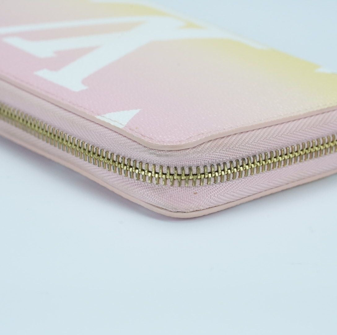 LOUIS VUITTON By the Pool Zippy Wallet M80361 Long Wallet Light Pink