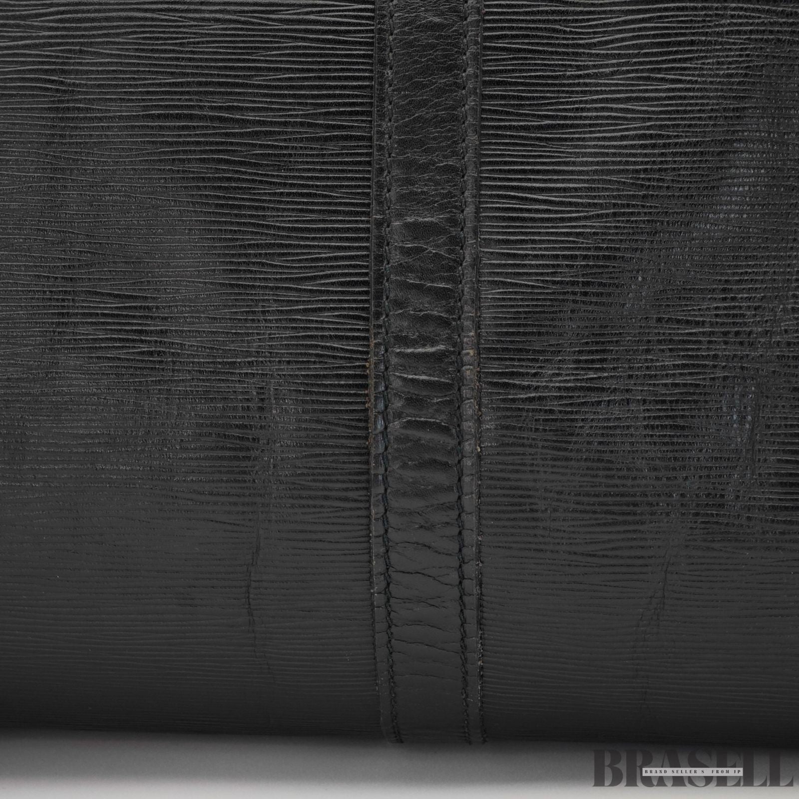 Louis Vuitton Epi Keepall 55 Boston Bag M59152 Black Large Travel Unisex