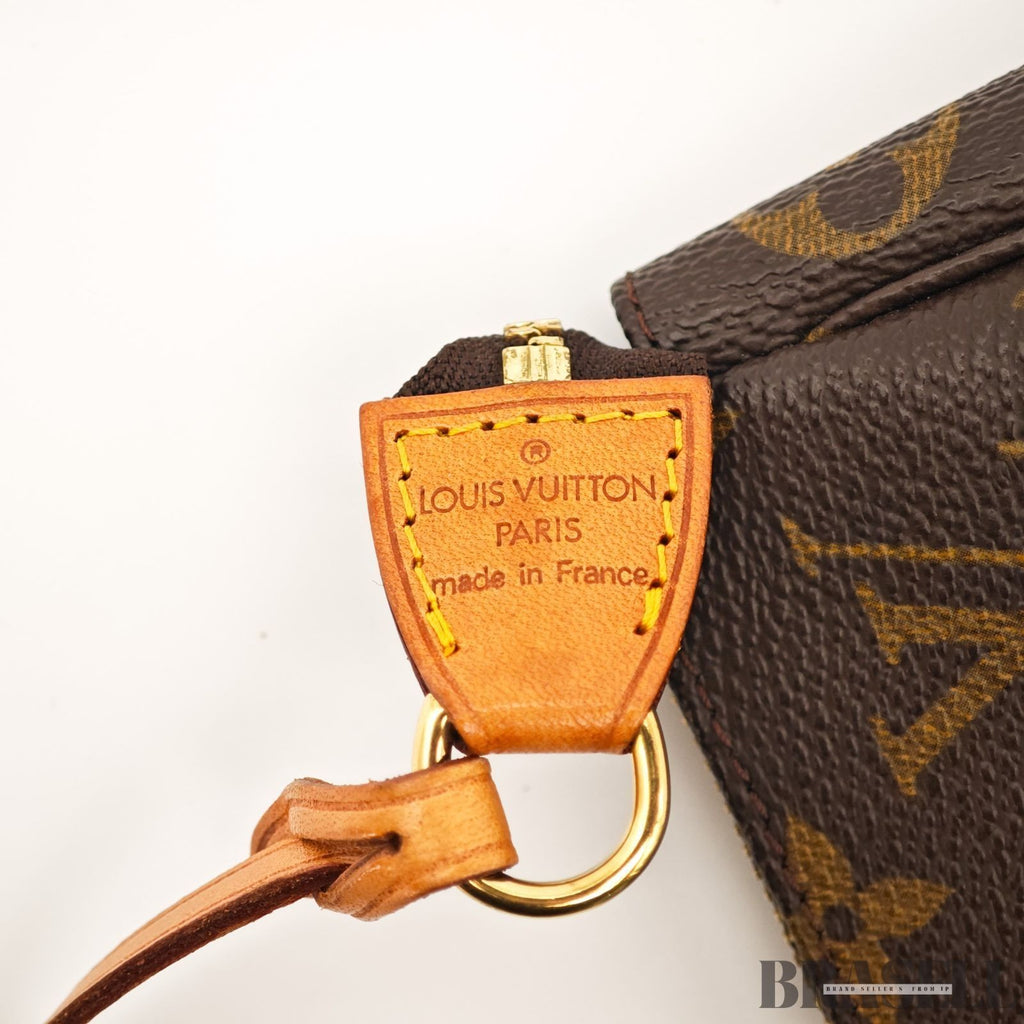 Louis Vuitton Accessoire M51980 Bag Handbag Compact Monogram Leather Brown