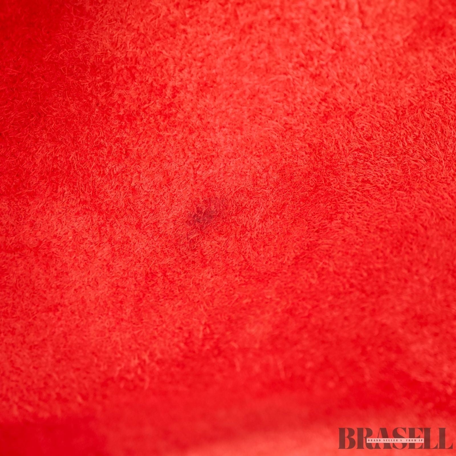 HERMES Picotin Lock Red Handbag Tote Bag Leather Silver Hardware with Padlock