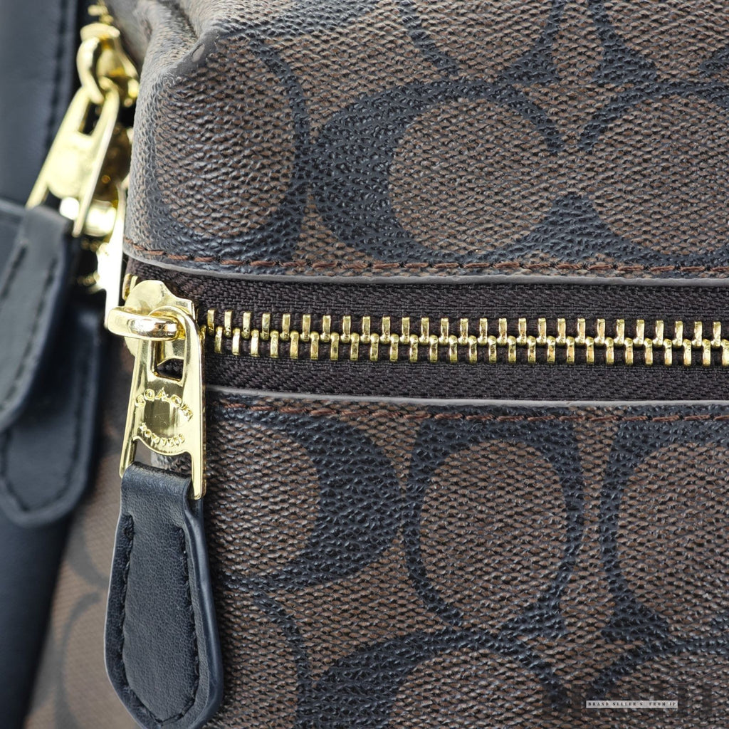 COACH Charlie Signature Backpack Brown color for Men and Women