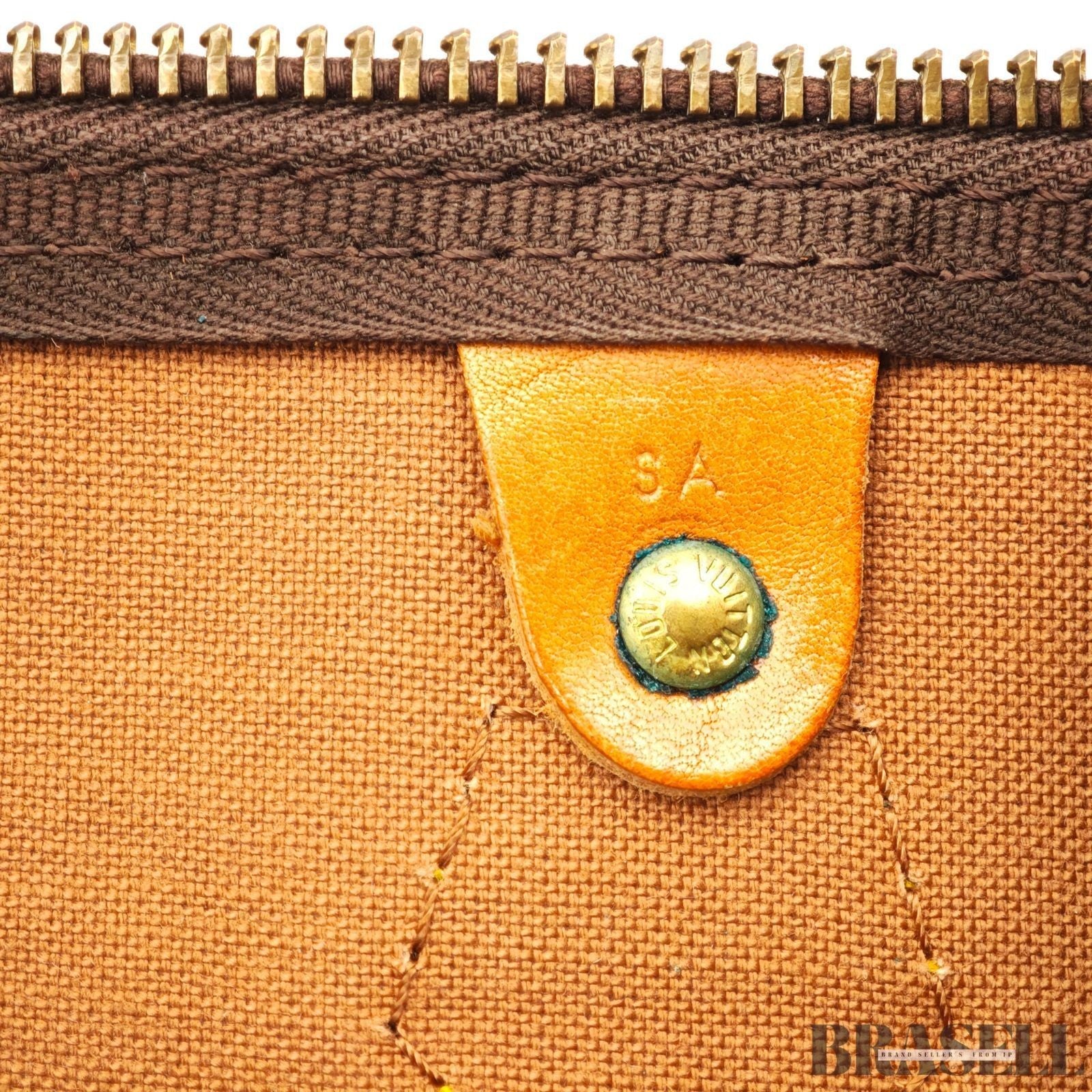 LOUIS VUITTON Speedy 35 M41524 Handbag Brown Monogram Canvas Mini Boston Bag
