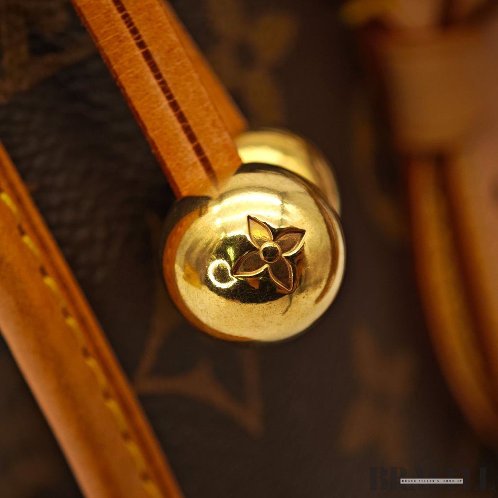 Authentic Louis Vuitton Monogram Popincourt Tote bag M40007 Canvas Brown