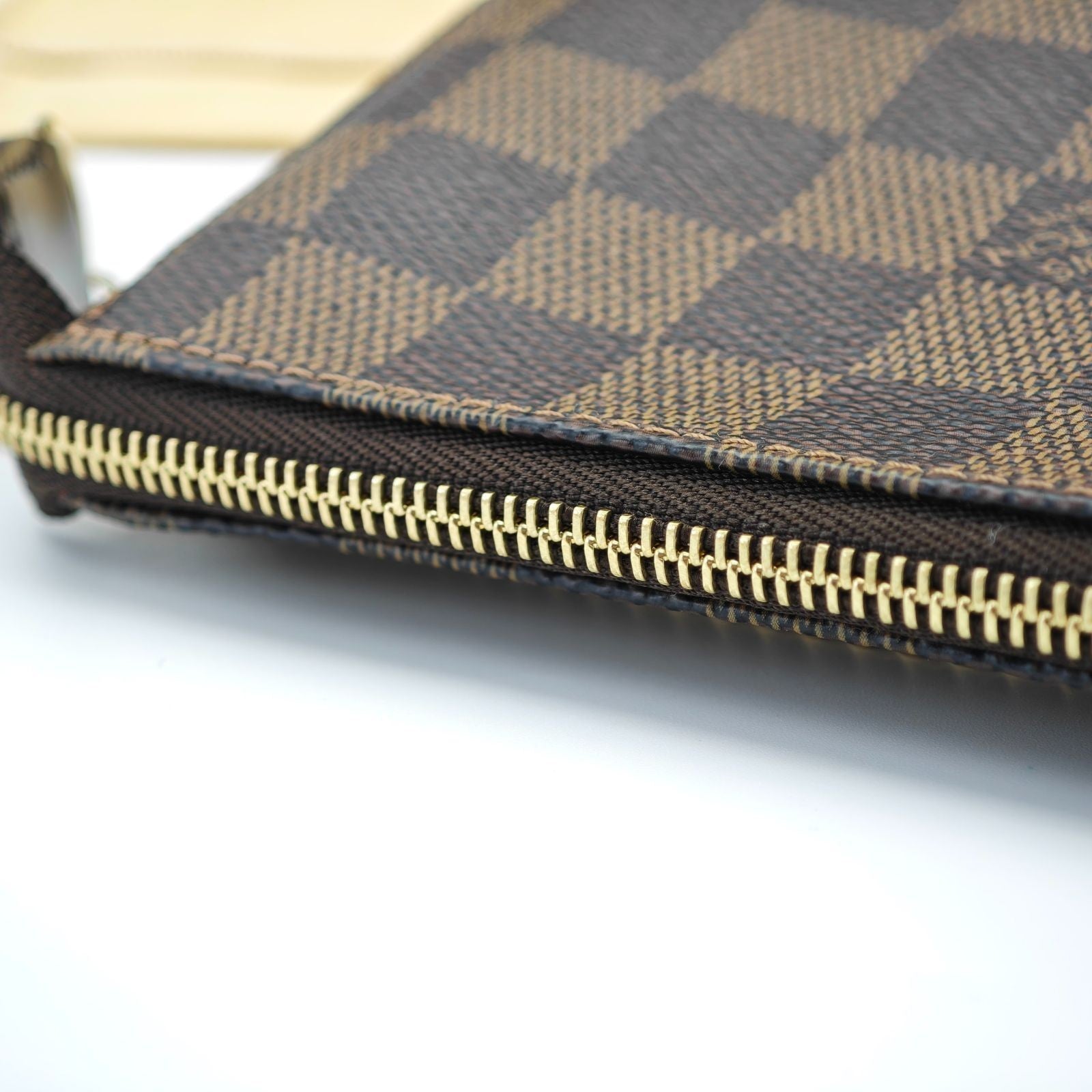 Louis Vuitton Damier Mini Pochette Accessoires Bag Brown Women’s N58009