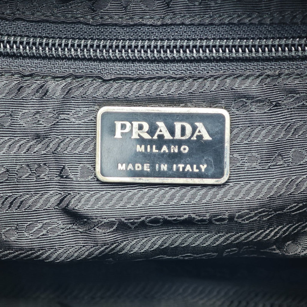 PRADA Tessuto Nylon Backpack M212500 Black with Guarantee Card