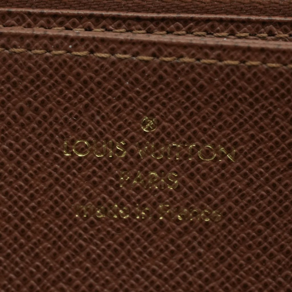 LOUIS VUITTON Zippy Wallet M41895 Long Wallet Brown