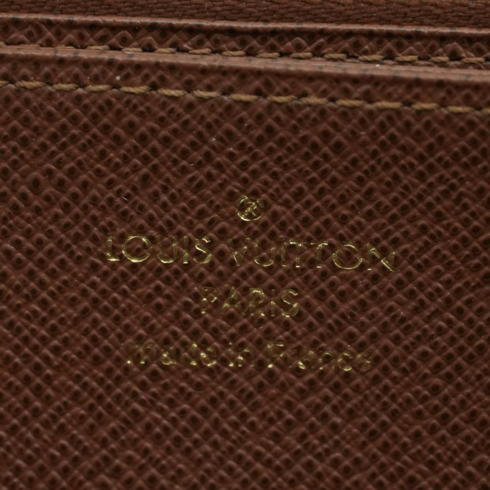 LOUIS VUITTON Zippy Wallet M41895 Long Wallet Brown