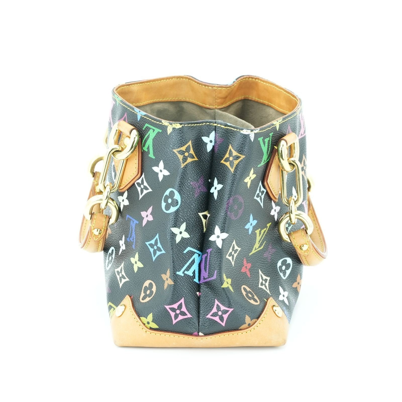 LOUIS VUITTON Multicolore Audra M40048 Handbag Noir Black Women's