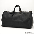 Louis Vuitton Epi Keepall 55 Boston Bag M59152 Black Large Travel Unisex