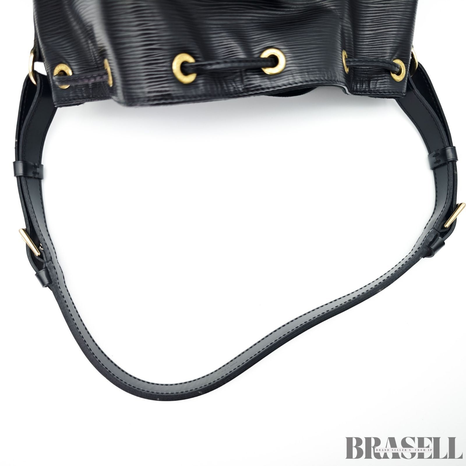 Louis Vuitton Epi Petit Noé Noir M59012 Bucket One Shoulder Bag Black Women